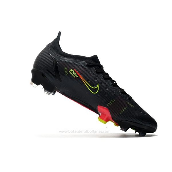 Nike Mercurial Vapor Elite FG Negro x Prisma Negro Amarillo Rojo